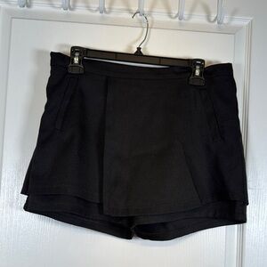 Aa Black Casual Skort No Pockets Size 38/6 GUC #5632